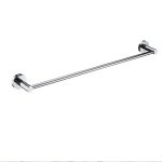 Sleek Chrome Single Towel Bar