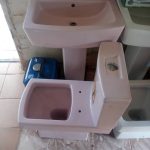 Sky Super Executive Water Closet in Pink - Model BT-CC18-1