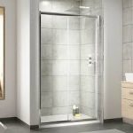 120cm Walk-In Shower Door